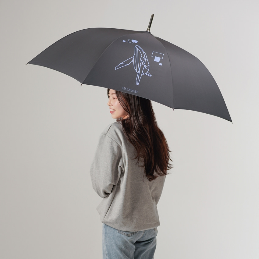 [우시산] 업사이클링 고래별자리 장우산