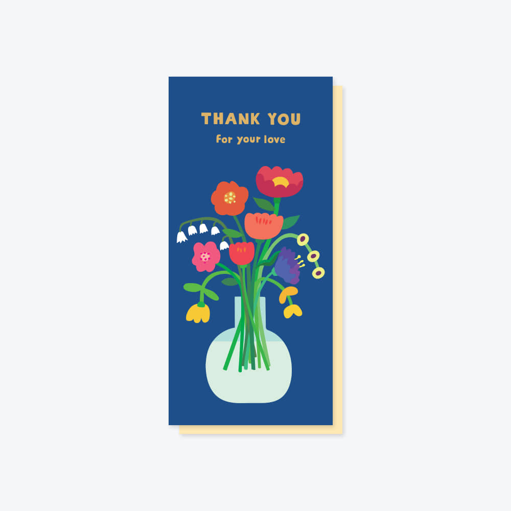 [오티스타]  머니카드_Flower vase