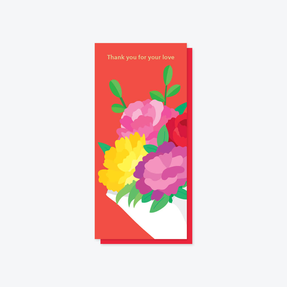 [오티스타]  머니카드_Carnations