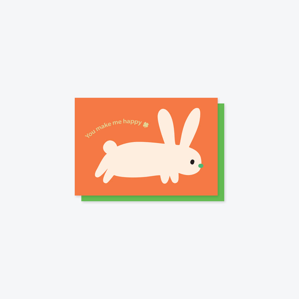 [오티스타] 그리팅카드S_Rabbit